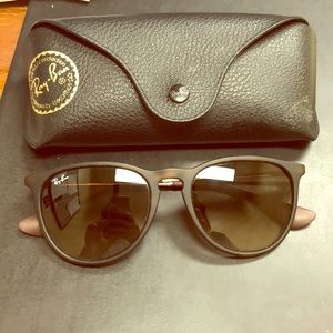 Ray ban Erika matte tortoise